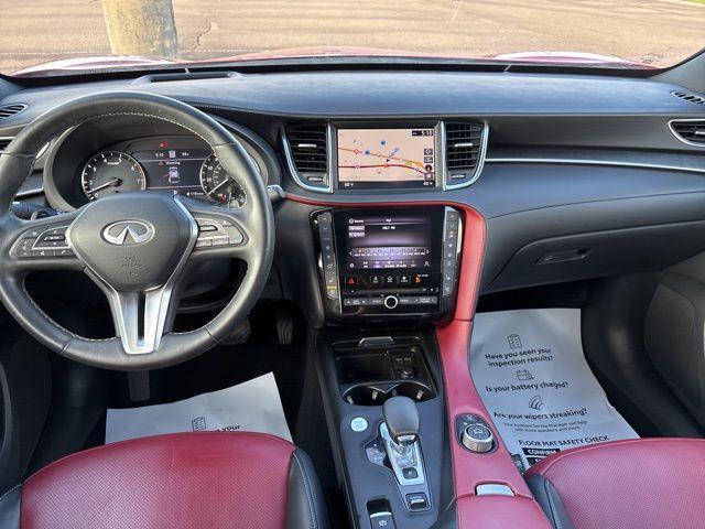 used 2022 INFINITI QX55 car, priced at $31,600