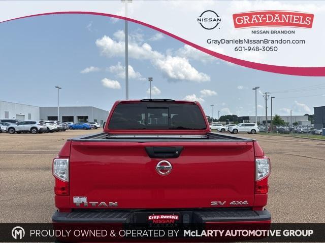 used 2021 Nissan Titan car, priced at $27,600