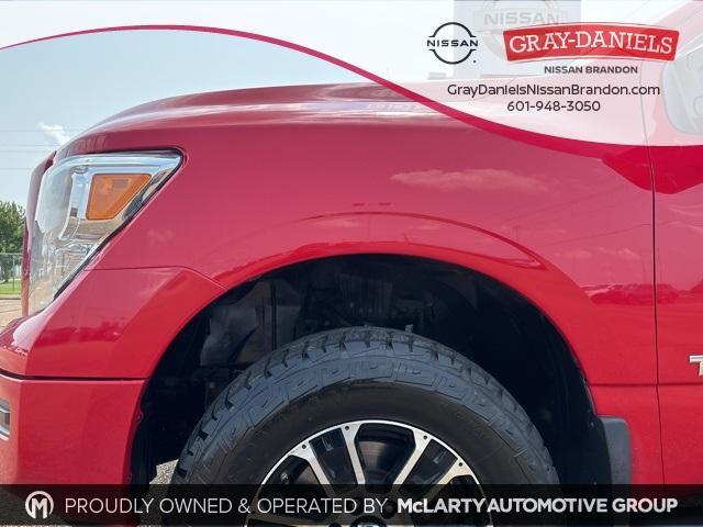 used 2021 Nissan Titan car, priced at $27,600