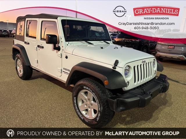 used 2016 Jeep Wrangler Unlimited car, priced at $21,700