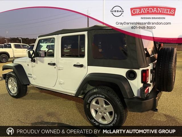 used 2016 Jeep Wrangler Unlimited car, priced at $21,700