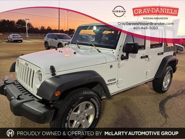 used 2016 Jeep Wrangler Unlimited car, priced at $22,400