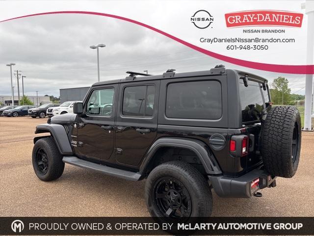 used 2018 Jeep Wrangler Unlimited car, priced at $21,700