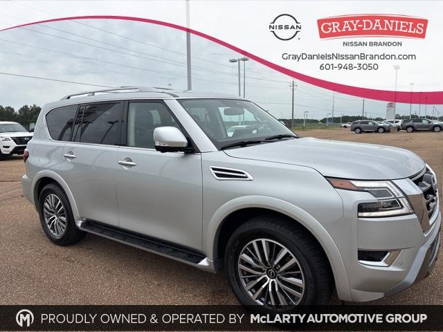 used 2024 Nissan Armada car, priced at $44,800