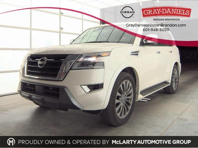 used 2024 Nissan Armada car, priced at $53,600