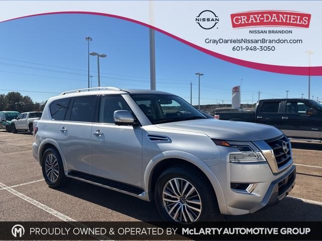 used 2024 Nissan Armada car, priced at $45,500