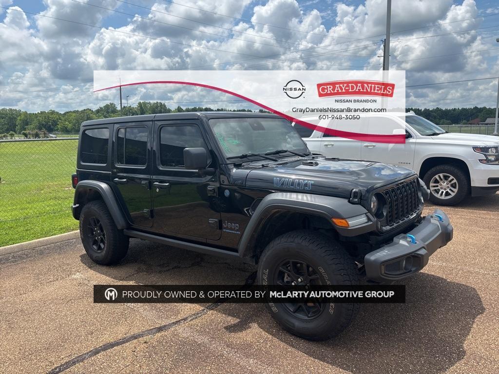used 2024 Jeep Wrangler 4xe car, priced at $35,300