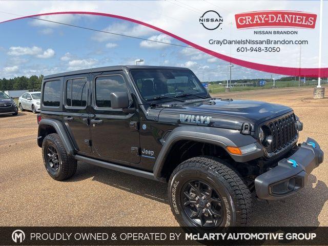 used 2024 Jeep Wrangler 4xe car, priced at $32,900