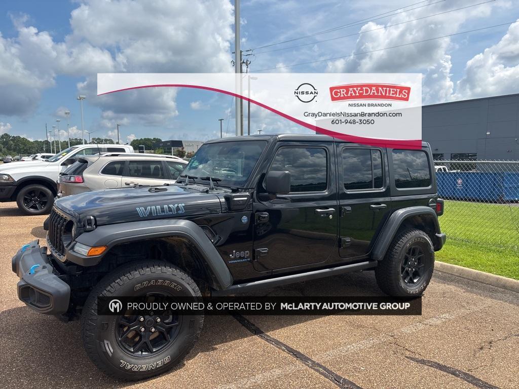 used 2024 Jeep Wrangler 4xe car, priced at $35,300
