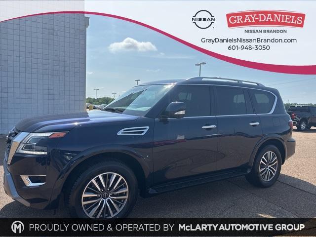 used 2024 Nissan Armada car, priced at $42,000
