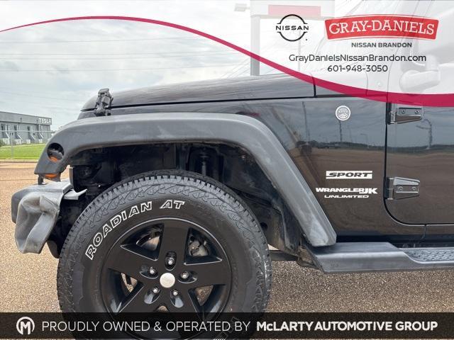used 2018 Jeep Wrangler JK Unlimited car, priced at $20,600