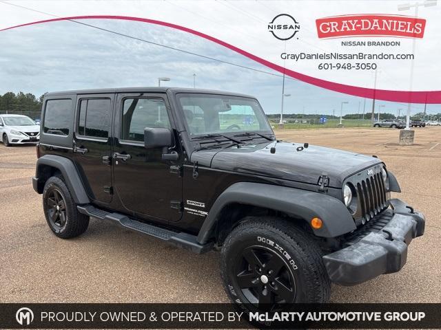 used 2018 Jeep Wrangler JK Unlimited car, priced at $20,600