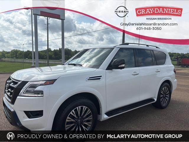 used 2024 Nissan Armada car, priced at $44,600