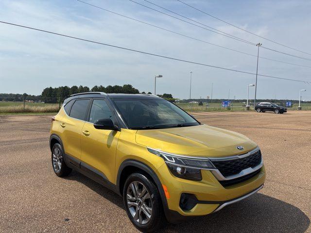 used 2021 Kia Seltos car, priced at $14,400