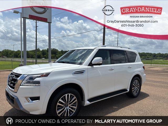 used 2024 Nissan Armada car, priced at $42,000