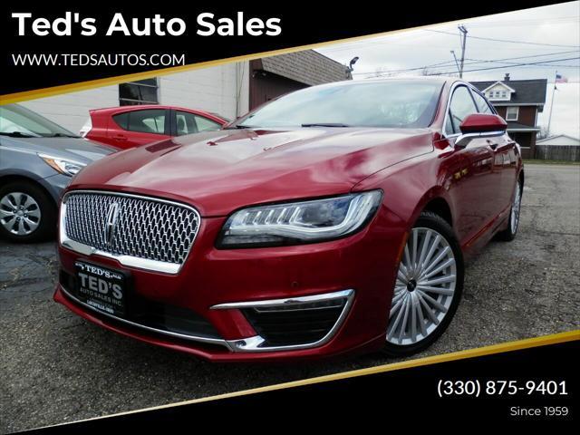 used 2017 Lincoln MKZ car, priced at $19,900