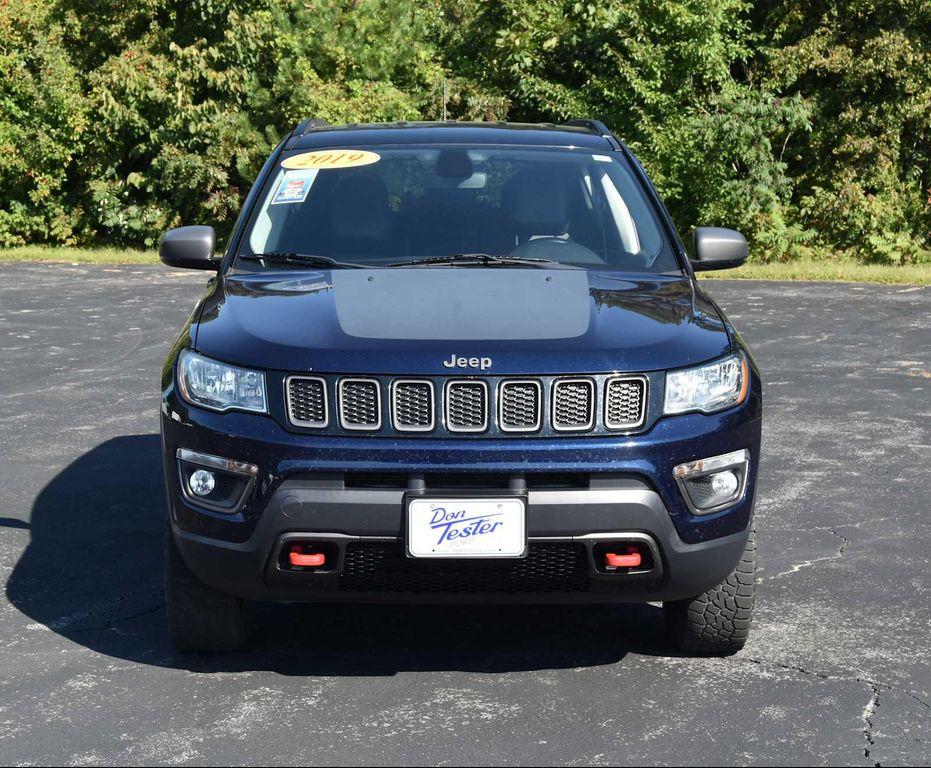 used 2019 Jeep Compass car, priced at $17,300