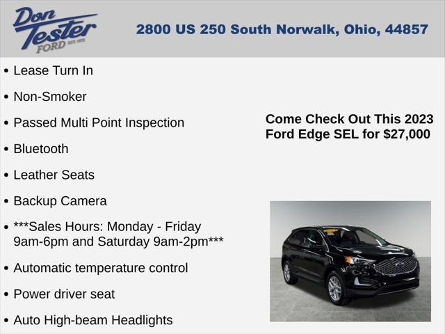 used 2023 Ford Edge car, priced at $27,000