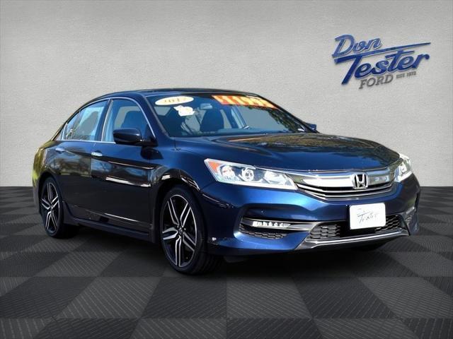 used 2017 Honda Accord car, priced at $11,495