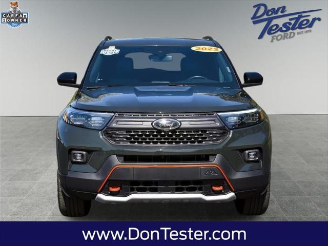 used 2022 Ford Explorer car, priced at $31,900