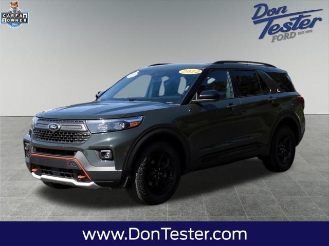 used 2022 Ford Explorer car, priced at $31,900