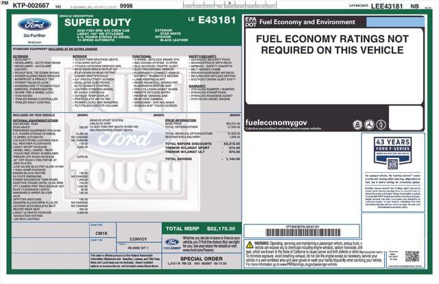 used 2020 Ford F-350 car, priced at $59,900