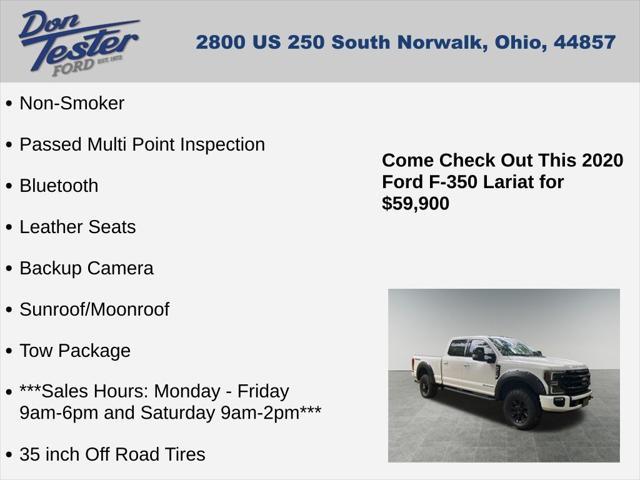 used 2020 Ford F-350 car, priced at $59,900
