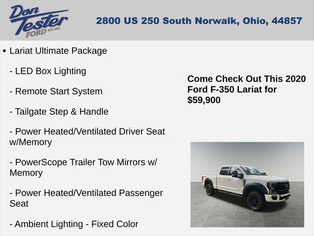 used 2020 Ford F-350 car, priced at $59,900