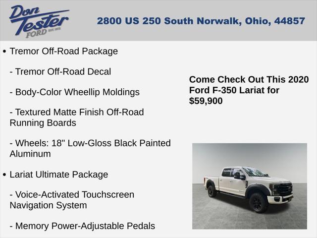 used 2020 Ford F-350 car, priced at $59,900