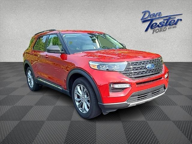 used 2022 Ford Explorer car, priced at $32,500