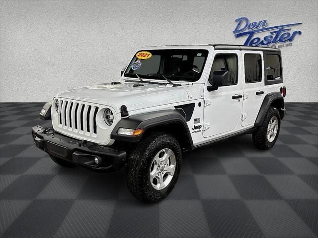 used 2021 Jeep Wrangler Unlimited car, priced at $31,000