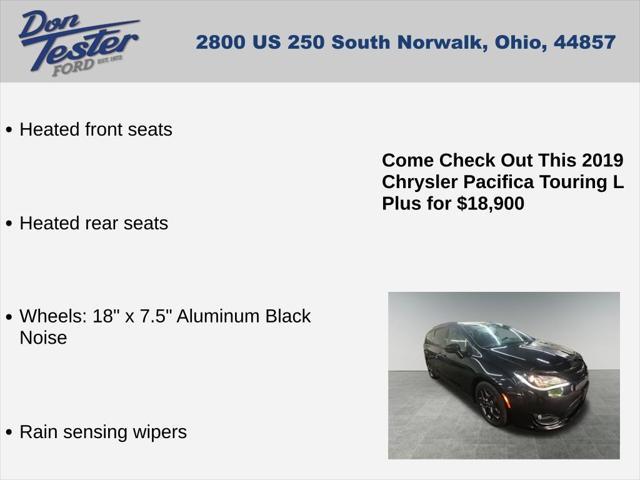 used 2019 Chrysler Pacifica car, priced at $18,900