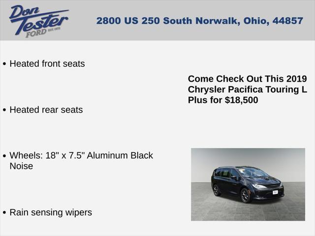 used 2019 Chrysler Pacifica car, priced at $18,500