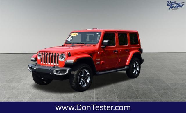 used 2020 Jeep Wrangler Unlimited car, priced at $35,200