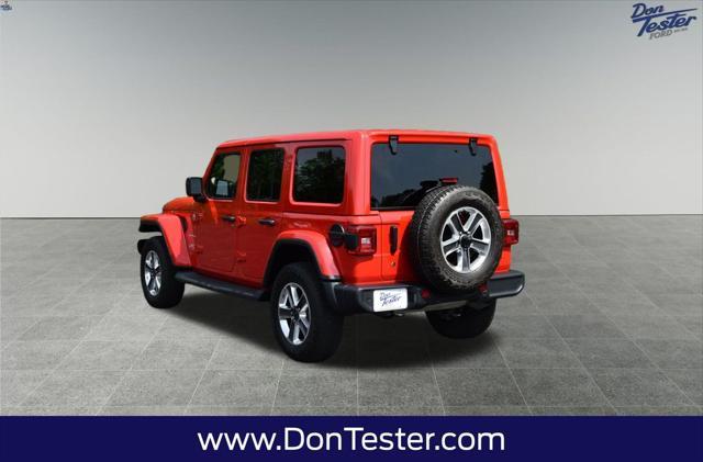 used 2020 Jeep Wrangler Unlimited car, priced at $35,200