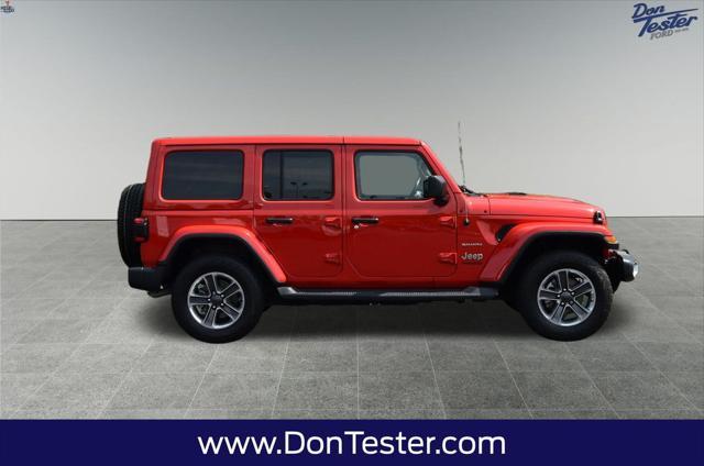 used 2020 Jeep Wrangler Unlimited car, priced at $35,200