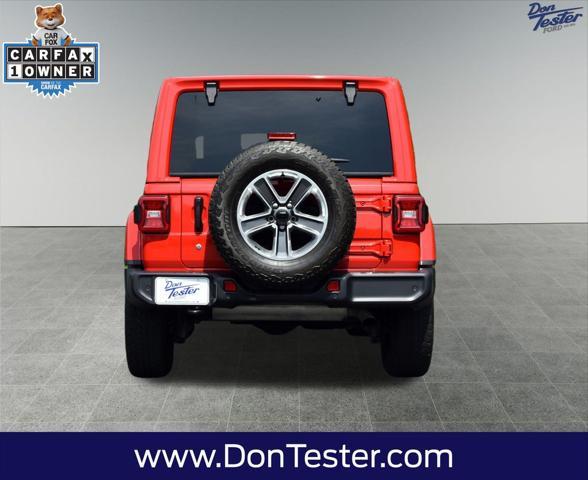 used 2020 Jeep Wrangler Unlimited car, priced at $35,200