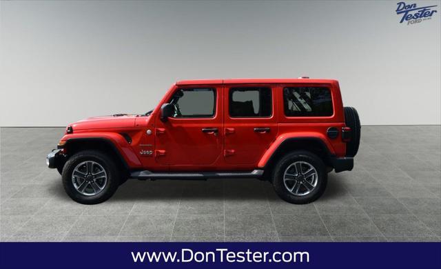 used 2020 Jeep Wrangler Unlimited car, priced at $35,200