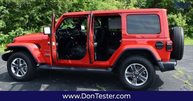 used 2020 Jeep Wrangler Unlimited car, priced at $35,200