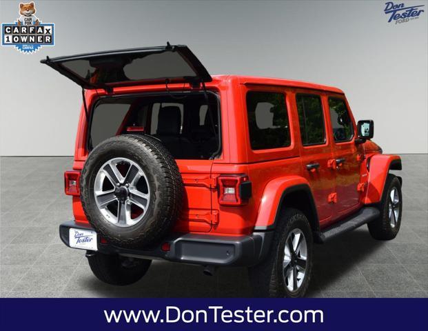 used 2020 Jeep Wrangler Unlimited car, priced at $35,200