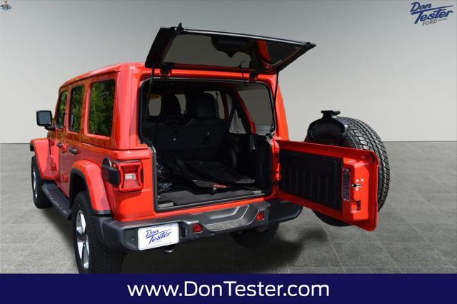 used 2020 Jeep Wrangler Unlimited car, priced at $35,200
