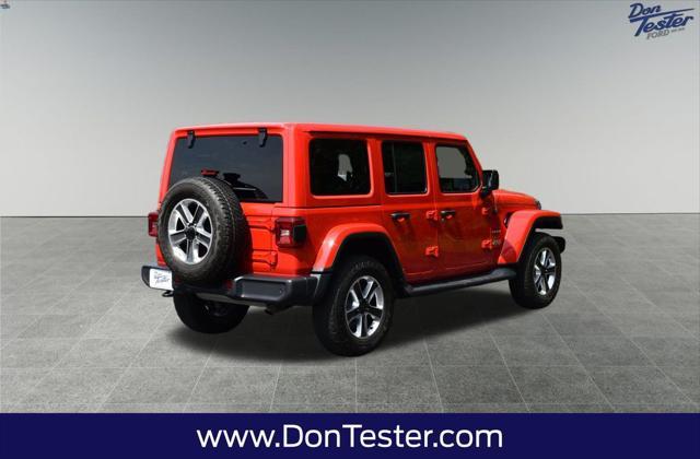 used 2020 Jeep Wrangler Unlimited car, priced at $35,200