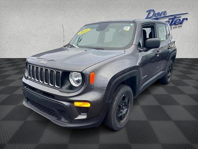 used 2021 Jeep Renegade car, priced at $14,600