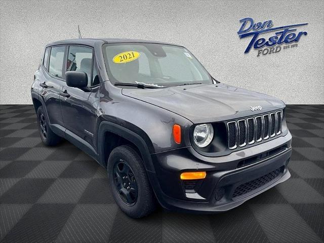 used 2021 Jeep Renegade car, priced at $14,600