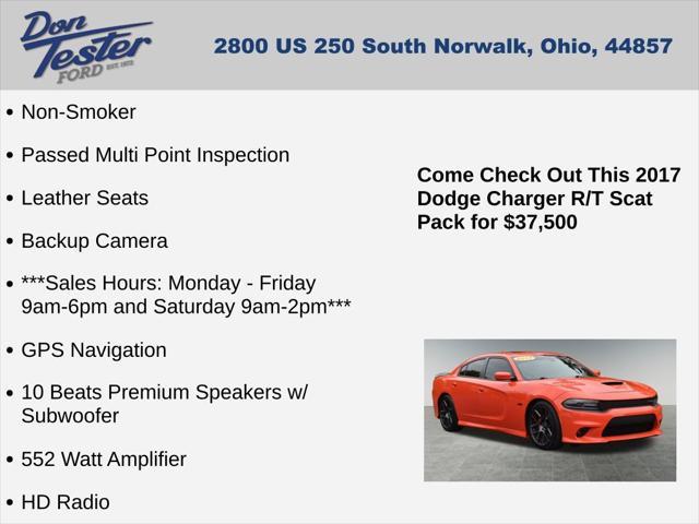 used 2017 Dodge Charger car, priced at $37,500