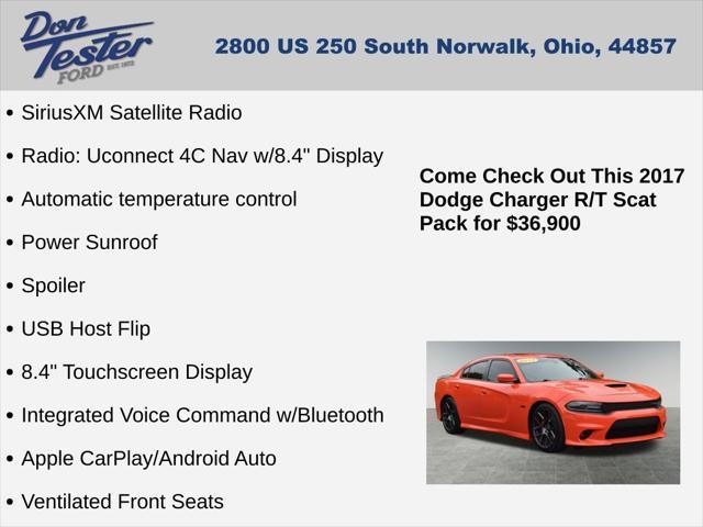 used 2017 Dodge Charger car, priced at $36,900