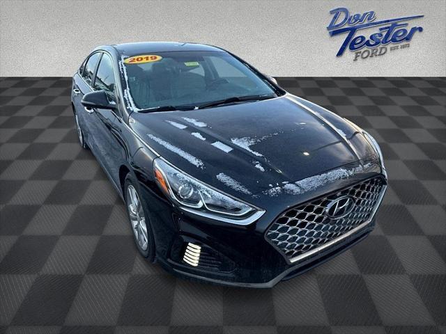 used 2019 Hyundai Sonata car, priced at $14,500