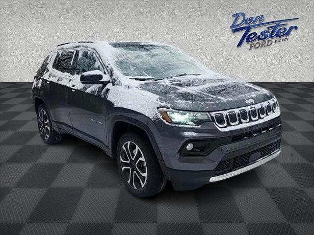 used 2022 Jeep Compass car, priced at $24,200