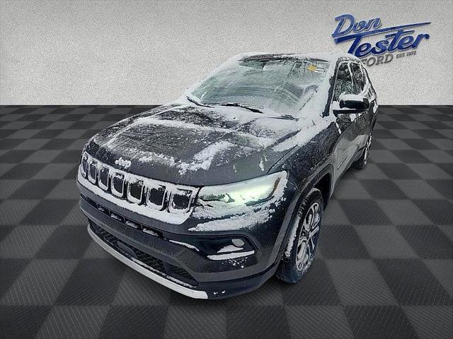 used 2022 Jeep Compass car, priced at $24,200