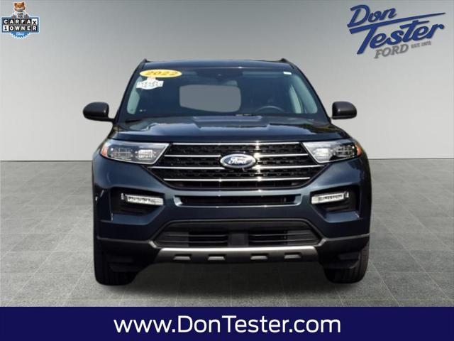 used 2022 Ford Explorer car, priced at $32,500